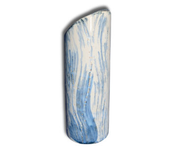 Vase "Abstrakt Blau"