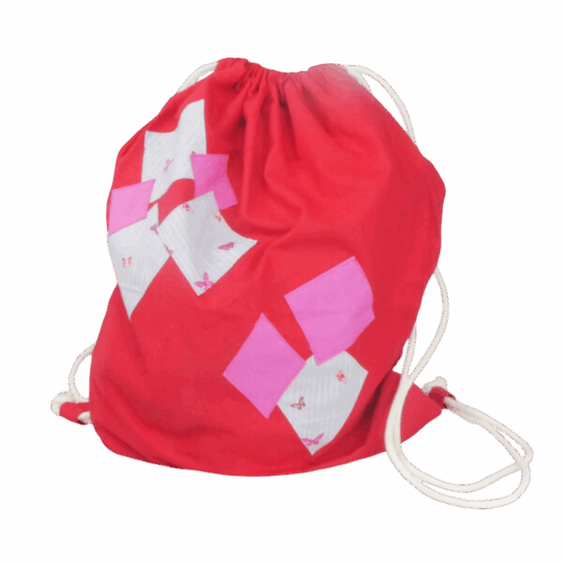 Turnbeutel roter Schmetterling